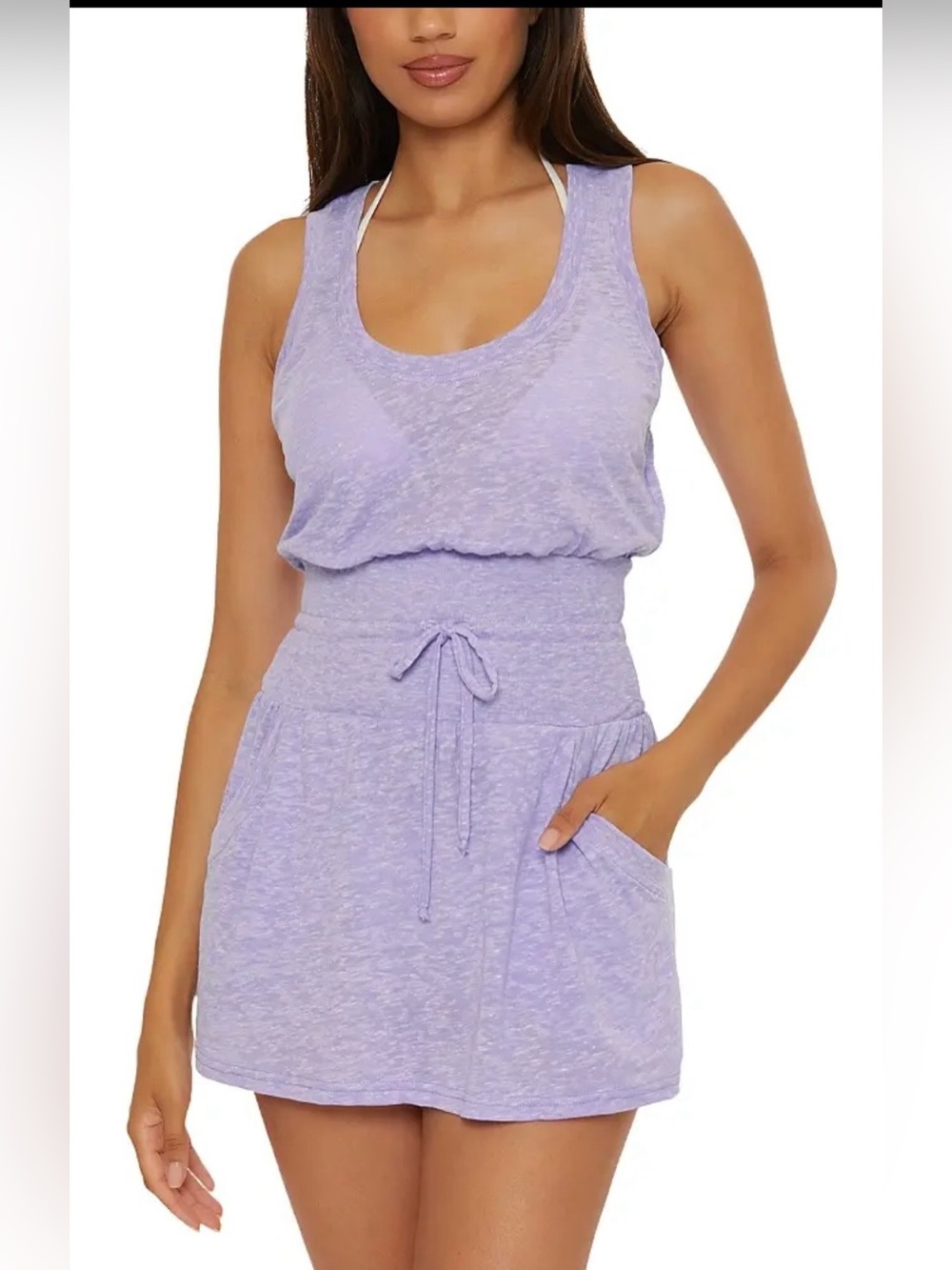 BECCA By Rebecca Virtue Beach Date Scoop Neck Dress NWT Size Small